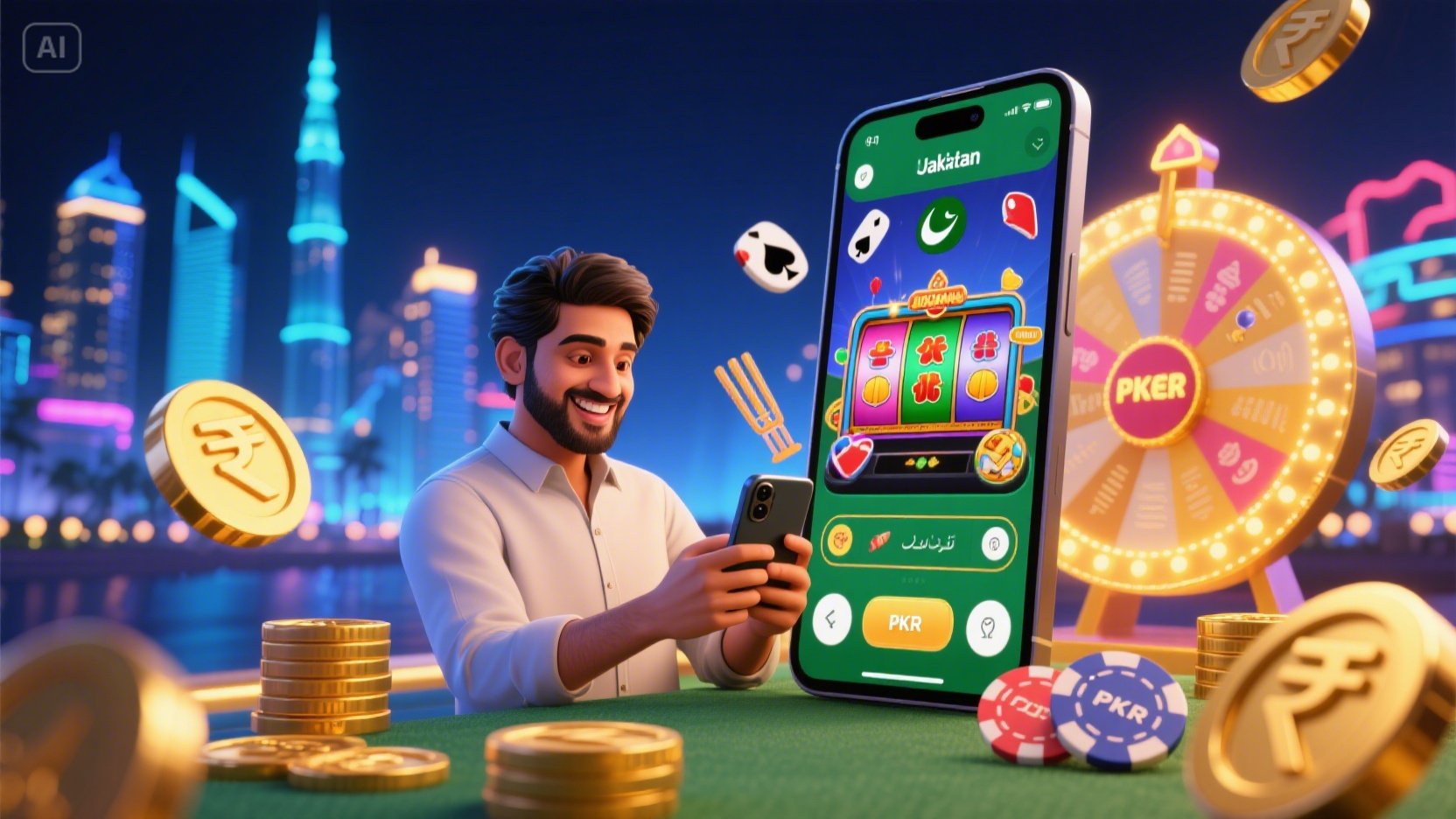 lucky spin slotJoin now and enjoy Pakistan’s most exciting 200% instant bonus! Deposit securely, play live casino, and withdraw PKR winnings anytime you wish.