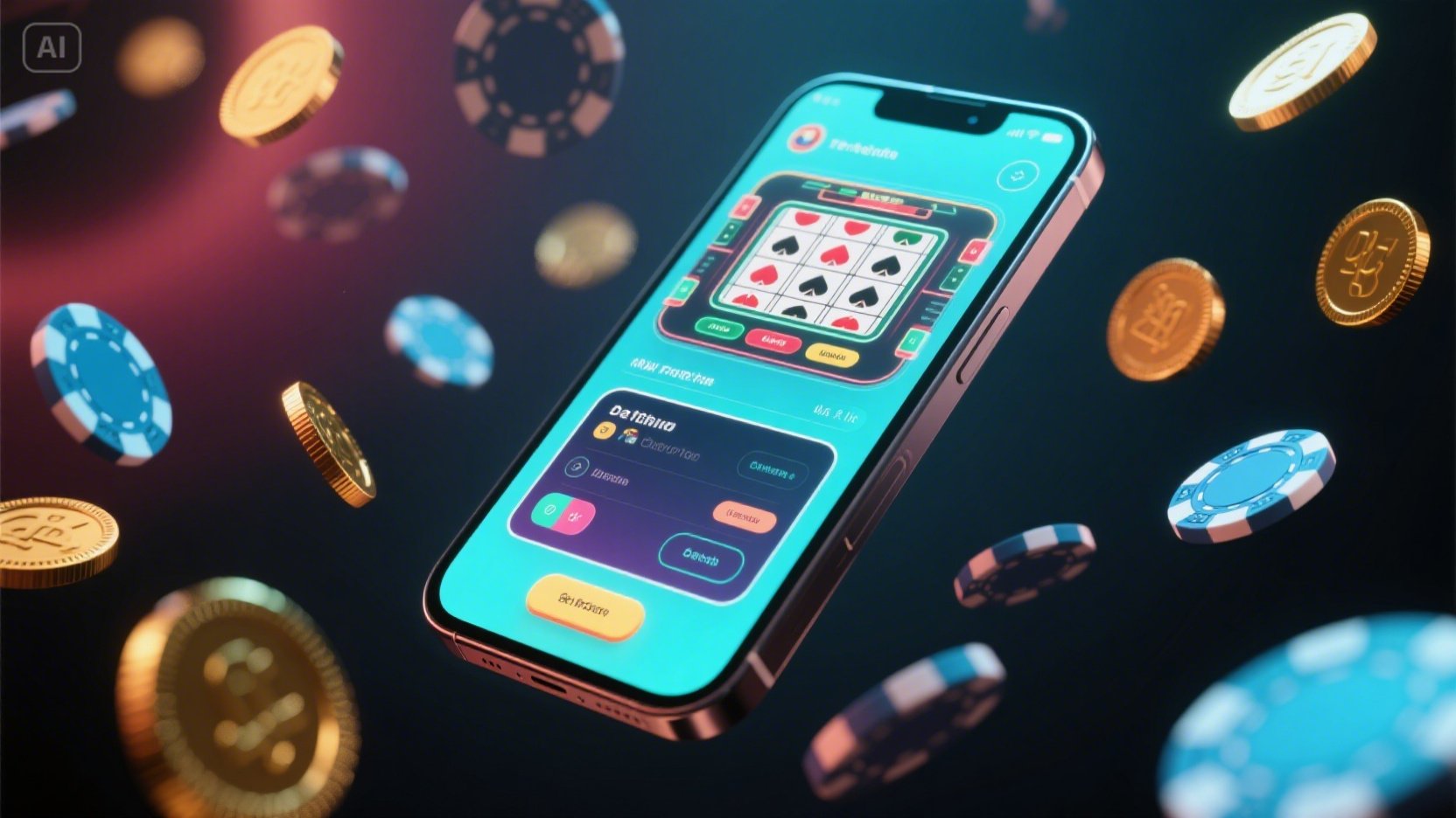 Casino lucky spin slot desktop and mobile interfaces