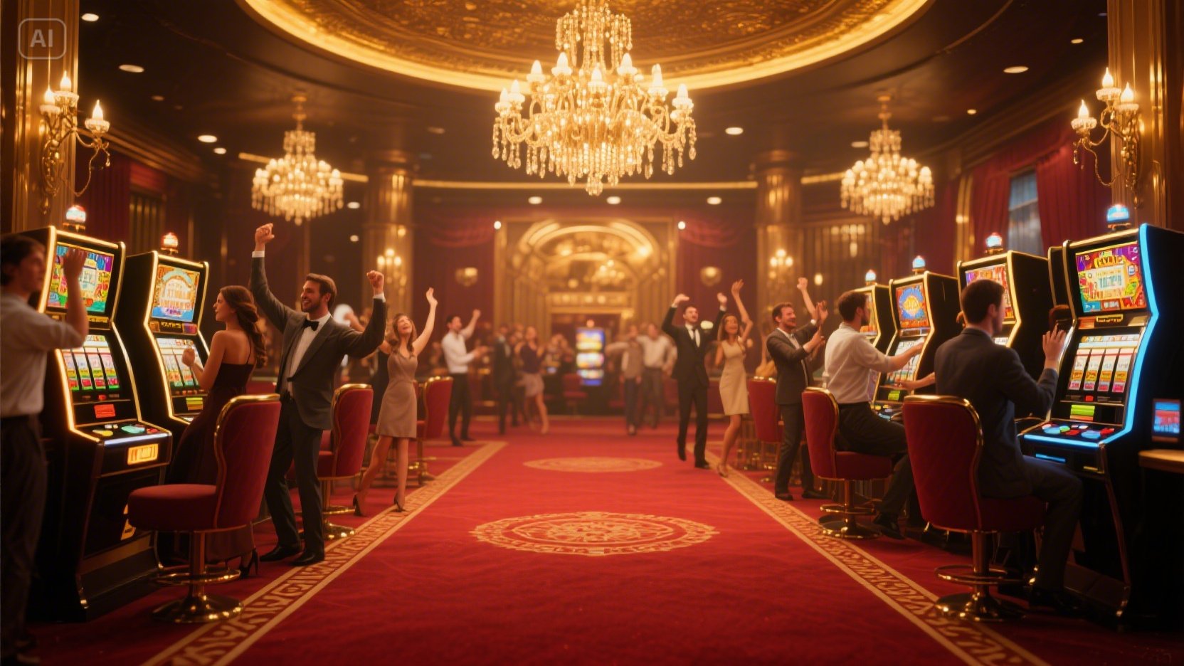 Casino lucky spin slot desktop and mobile interfaces