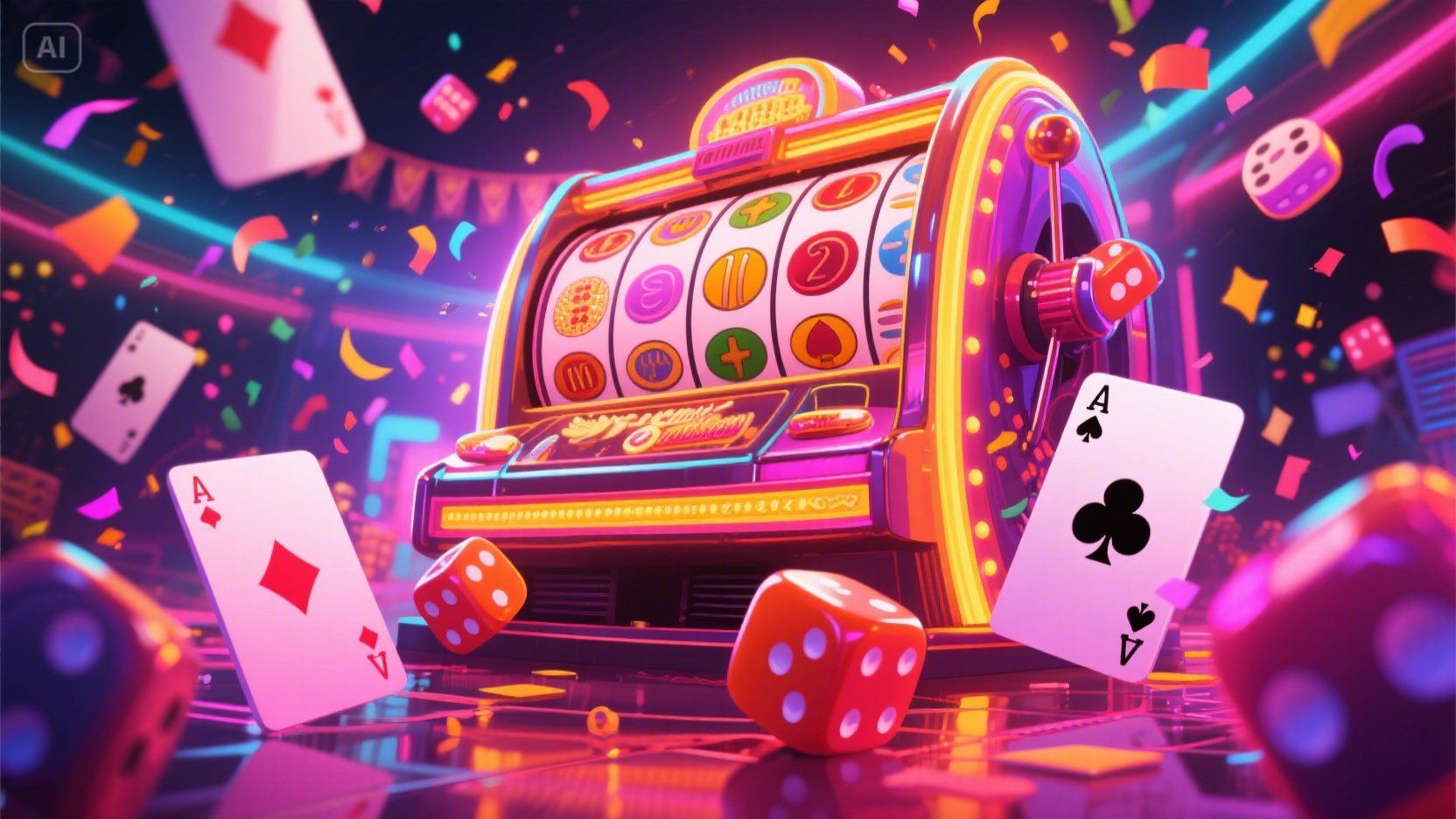 Casino lucky spin slot desktop and mobile interfaces